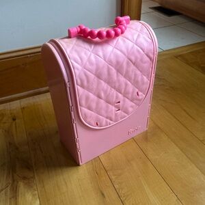 Barbie 1998 vintage pink folding house